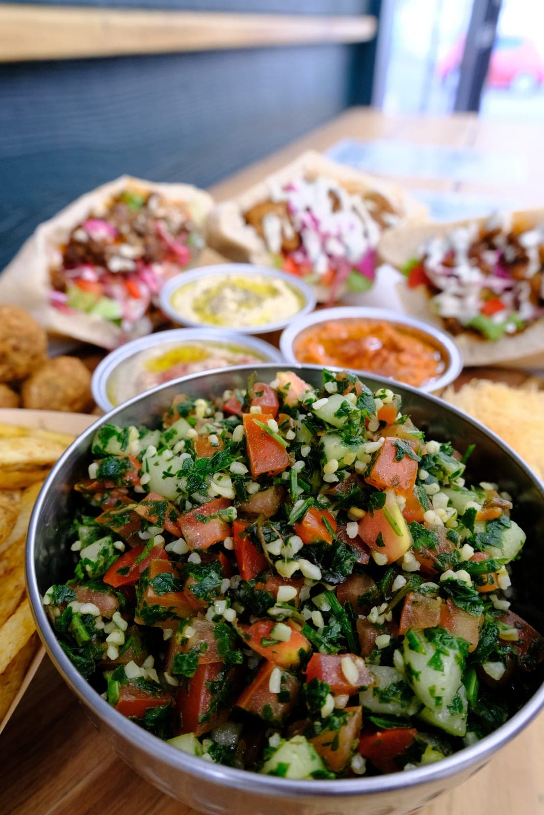 Taboulé frais et mezze du Ti Mezze